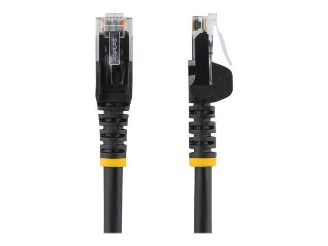 2m Black Cat6 UTP Snagless Patch Cable