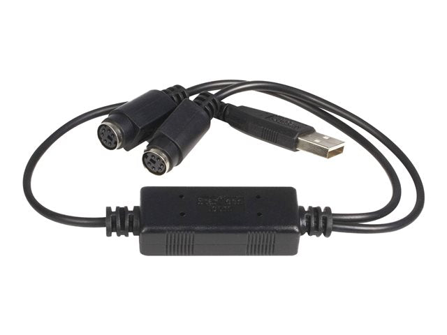 StarTech.com USB to PS/2 Adapter for Keyboard and Mouse