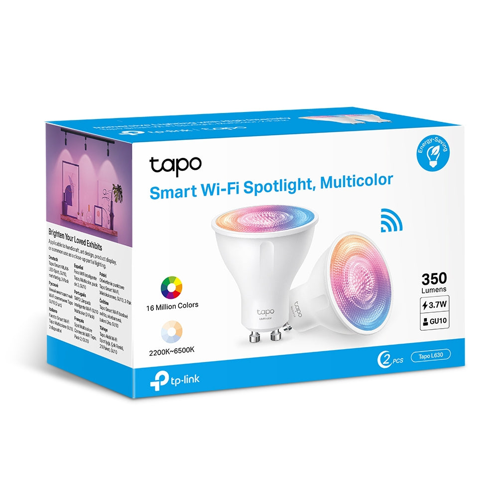 TP-Link Tapo Smart Wi-Fi Spotlight, Multicolor