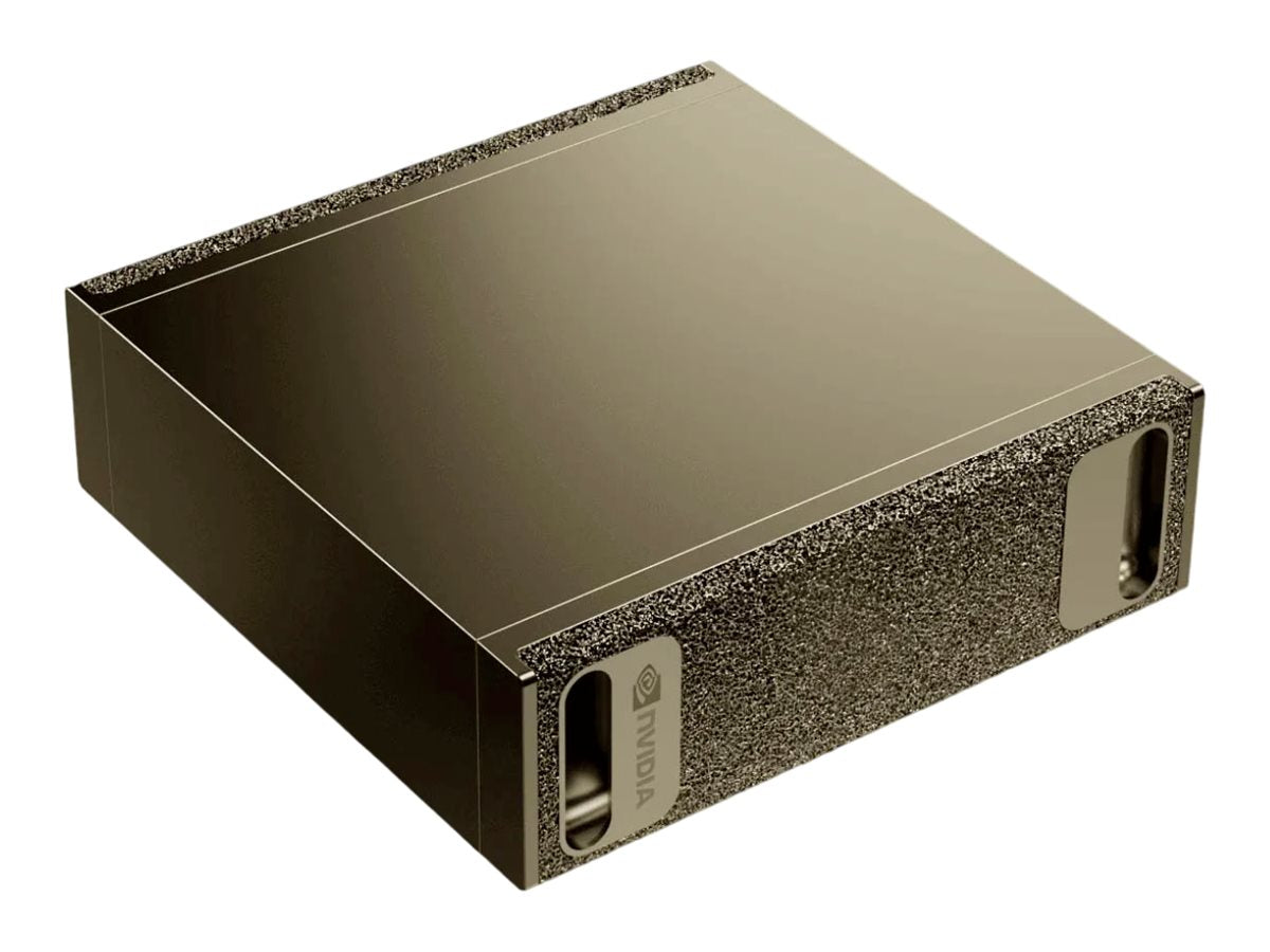 NVIDIA DGX Spark - Founders Edition with GB10 - mini PC Cortex-A725 + Cortex-X925 - 128 GB - SSD 4 TB - 1000 TFLOPS