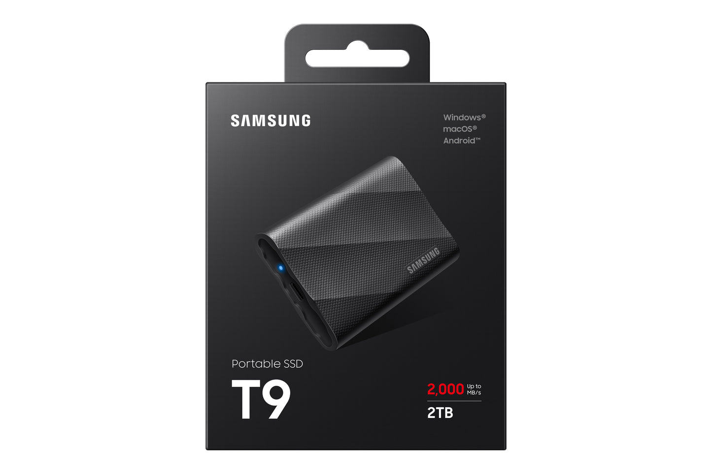 Samsung MU-PG2T0B 2 TB USB Type-C 3.2 Gen 2 (3.1 Gen 2) Black