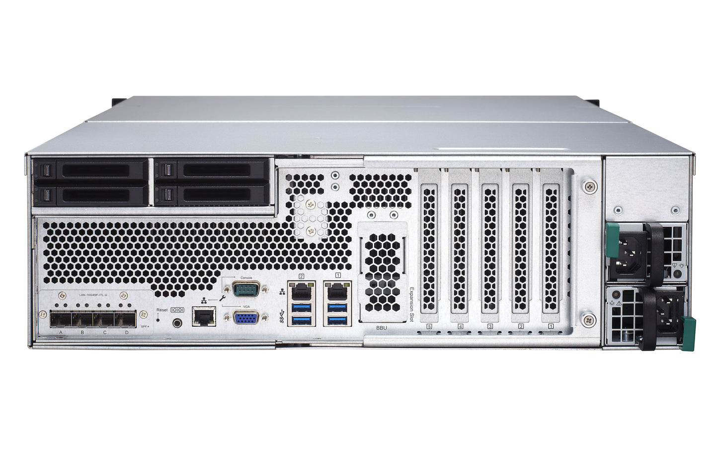 QNAP TDS-16489U R2 NAS Rack (3U) Intel® Xeon® E5 v4 E5-2620V4 64 GB DDR4 0 TB QNAP QES Black, Grey