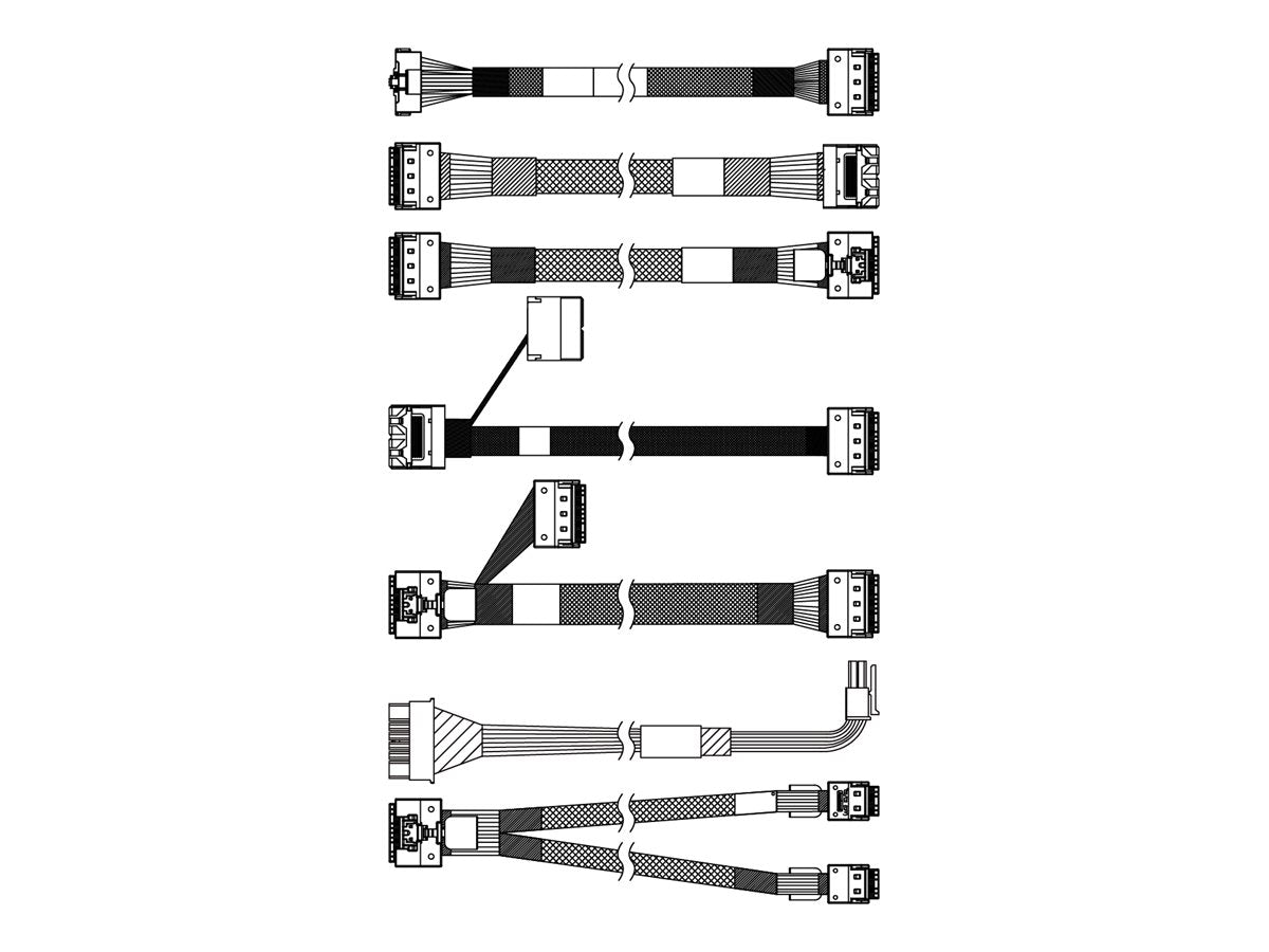 Lenovo Storage cable kit for 2.5" Chassis Front BP1