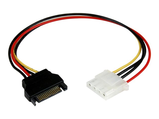 12in SATA to LP4 Power Cable Adapter - F/M
