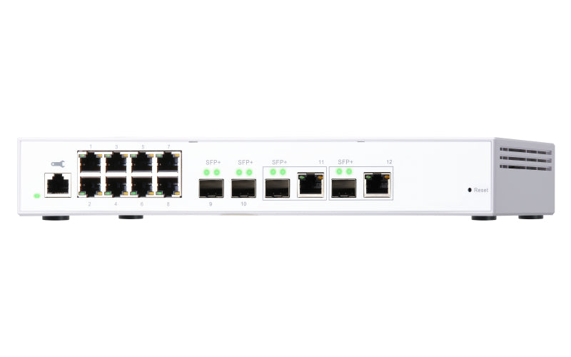 QNAP QSW-M408-2C network switch Managed L2 10G Ethernet (100/1000/10000) White