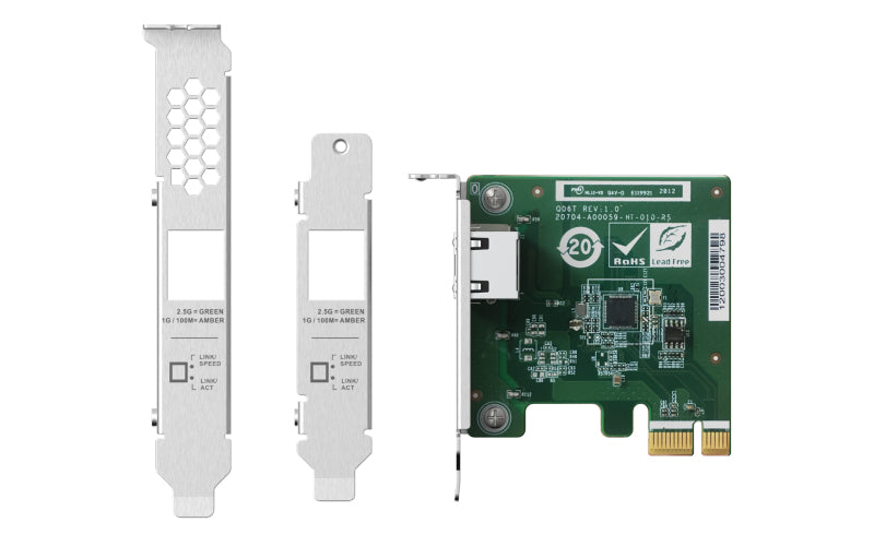 QNAP QXG-2G1T-I225 network card Internal Ethernet 2500 Mbit/s
