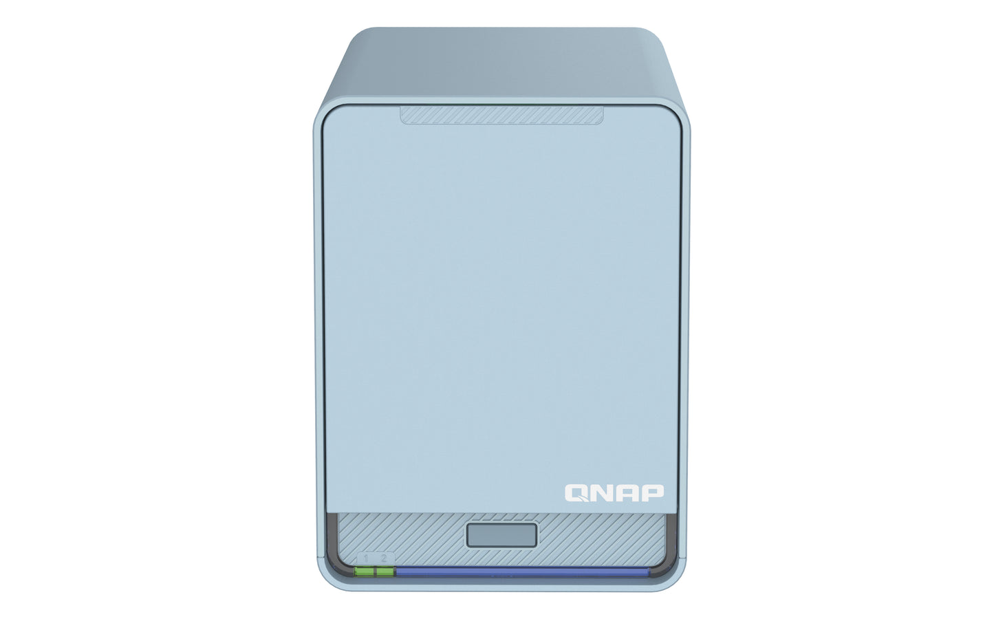 QNAP QMiroPlus-201W NAS Desktop Intel® Celeron® J4125 4 GB DDR4 0 TB QNAP Turbo System Blue