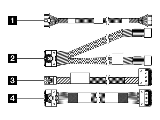 Lenovo Storage cable kit