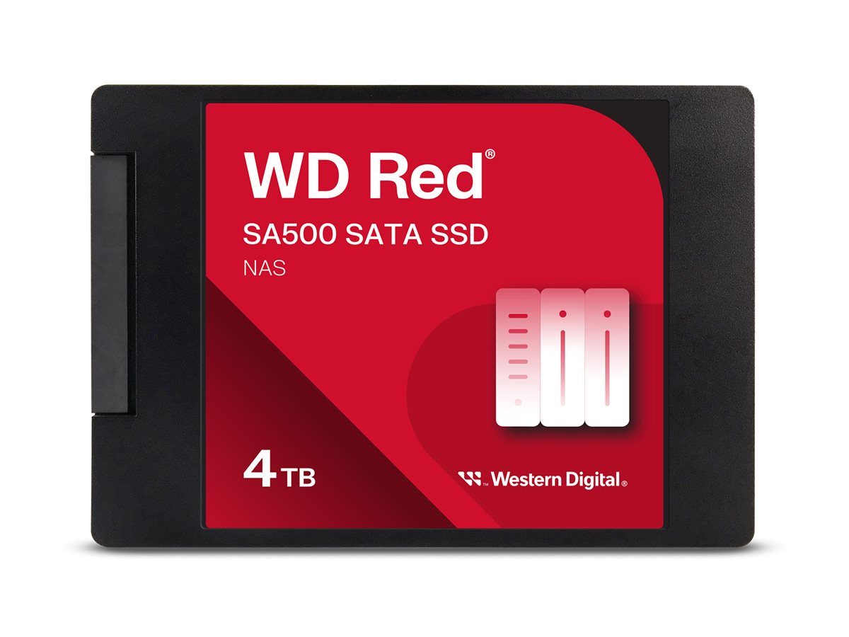 WD Red SA500 WDS400T2R0A-68CKB0 - SSD - 4 TB - SATA 6Gb/s