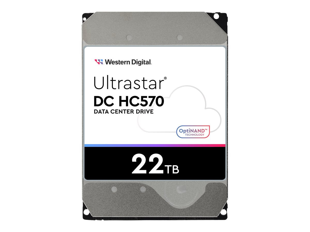 WD Ultrastar DC HC570 - hard drive - 22 TB - SAS 12Gb/s
