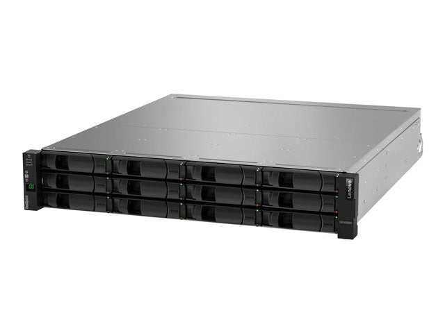Lenovo ThinkSystem DE4000H Hybrid 2U12 LFF controller enclosure