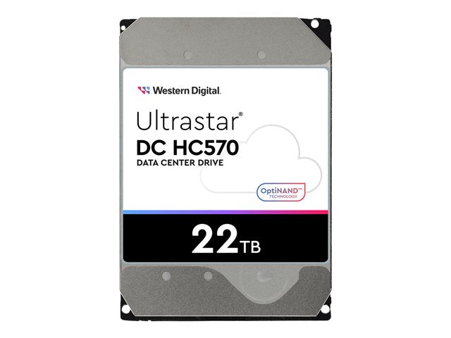 WD Ultrastar DC HC570 - hard drive - 22 TB - SAS 12Gb/s
