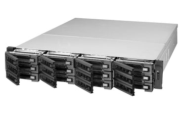 QNAP TES-1885U NAS Rack (2U) Intel® Xeon® D D-1531 32 GB DDR4 0 TB QNAP Enterprise System Black