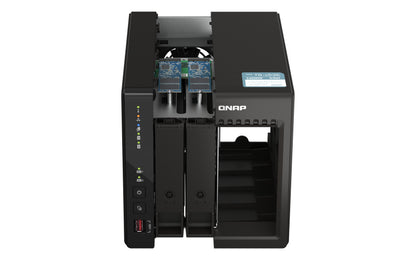 QNAP TS-253E NAS Tower Intel® Celeron® J6412 8 GB 8 TB HDD QNAP QTS Black