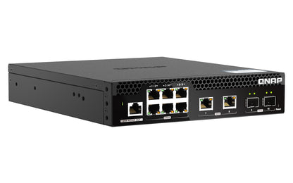 QNAP QSW-M2106R-2S2T network switch Managed L2 10G Ethernet (100/1000/10000) 1U Black