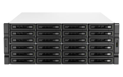 QNAP TS-H3087XU-RP NAS Rack (4U) Intel Xeon E E-2378 64 GB DDR4 0 TB QuTS hero Black, White