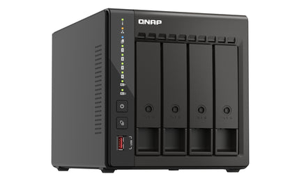QNAP QVP-41C NAS/storage server Tower Intel® Celeron® J6412 8 GB DDR4 0 TB Black