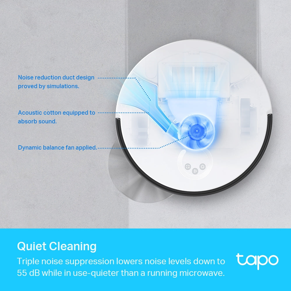 TP-Link Tapo RV30 Plus 4.4 L Bagless Black, Grey, White