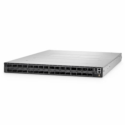 MQM9700-NS2F, NVIDIA® 64-Port NDR 400G InfiniBand Data Center Switch, 32 OSFP Ports, Managed, x86 Dual Core, NVIDIA Quantum™-2 Chip, P2C Airflow