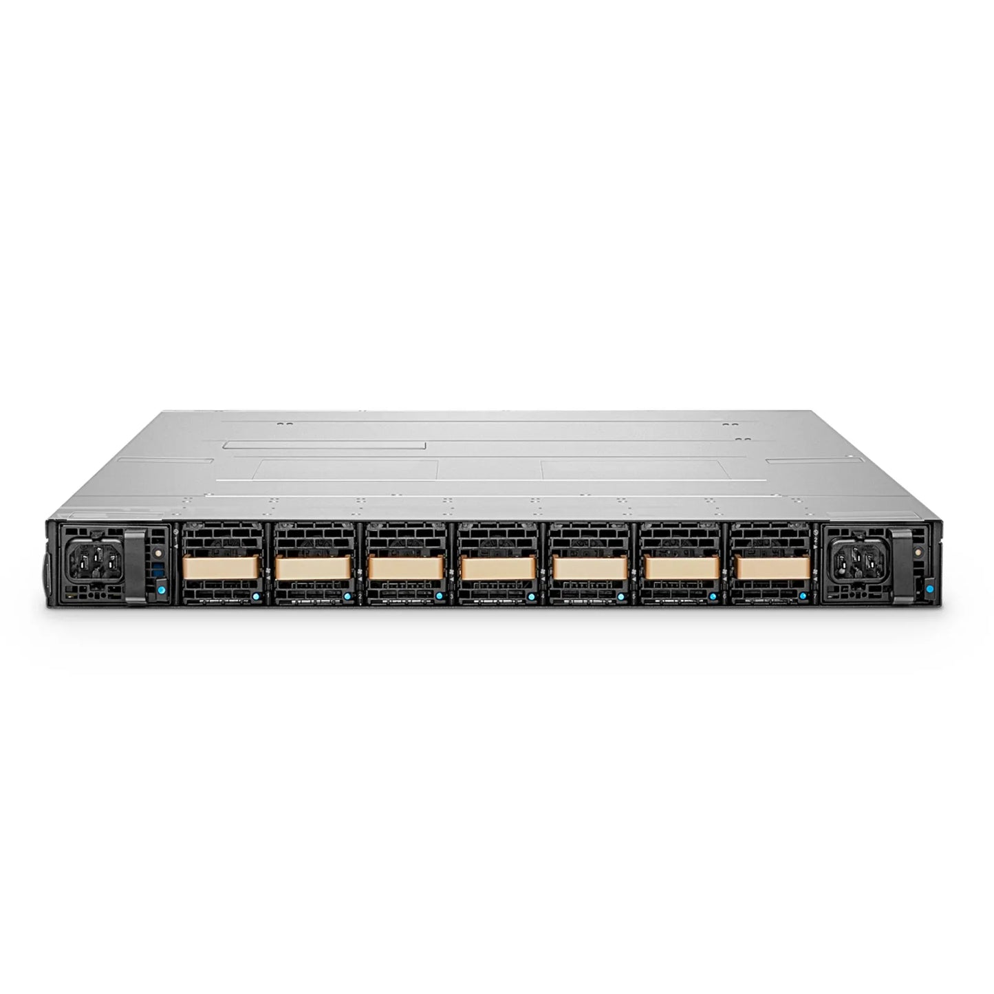 MQM9700-NS2F, NVIDIA® 64-Port NDR 400G InfiniBand Data Center Switch, 32 OSFP Ports, Managed, x86 Dual Core, NVIDIA Quantum™-2 Chip, P2C Airflow
