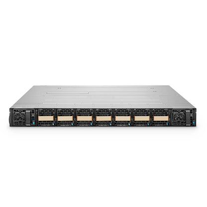 MQM9700-NS2F, NVIDIA® 64-Port NDR 400G InfiniBand Data Center Switch, 32 OSFP Ports, Managed, x86 Dual Core, NVIDIA Quantum™-2 Chip, P2C Airflow