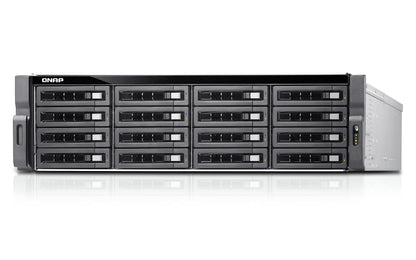 QNAP TDS-16489U R2 NAS Rack (3U) Intel® Xeon® E5 v4 E5-2630V4 128 GB DDR4 0 TB QNAP QES Black, Grey