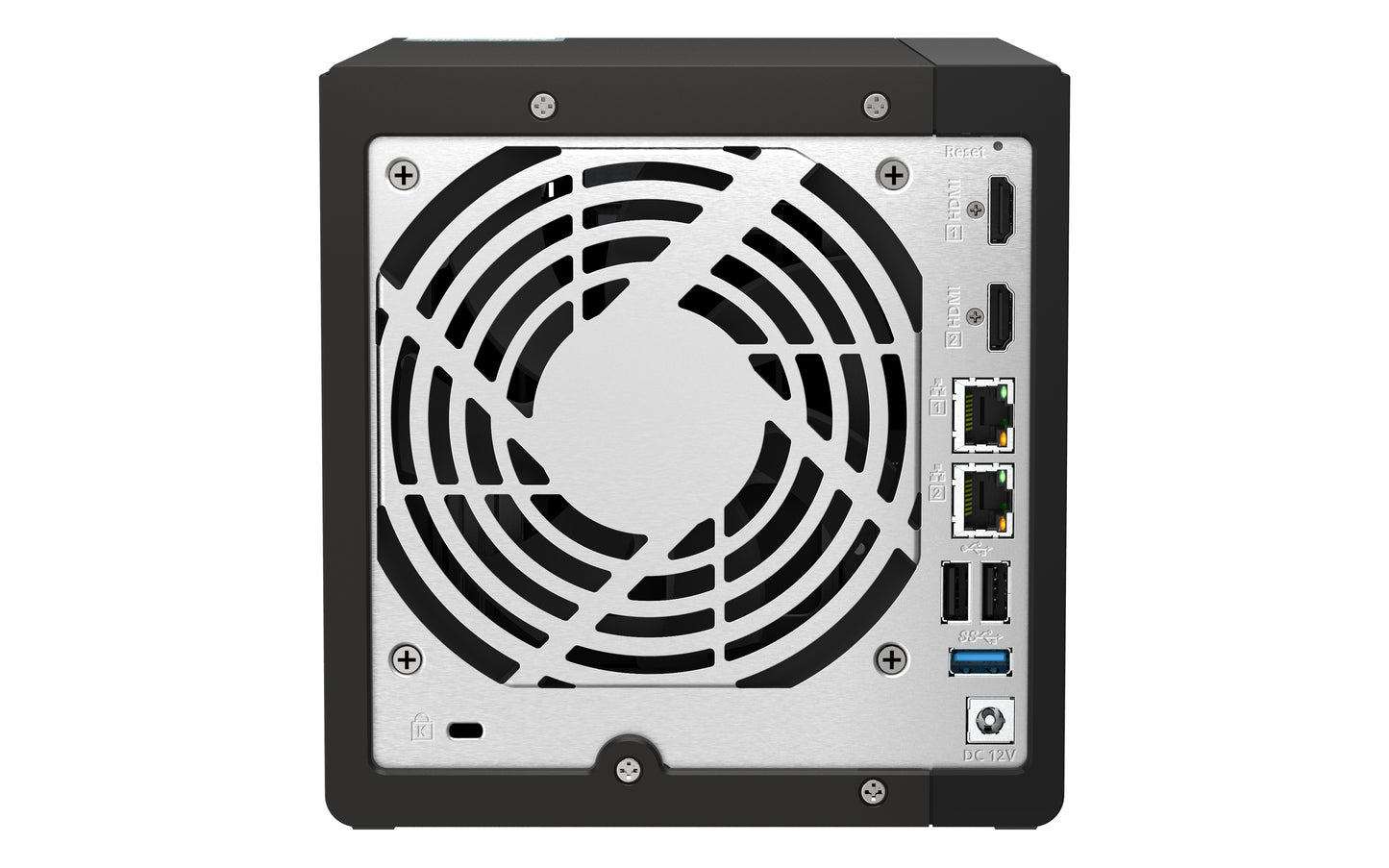QNAP TS-453E NAS Tower Intel® Celeron® J6412 8 GB 16 TB HDD QNAP QTS Black