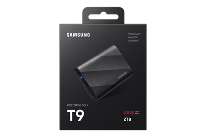 Samsung MU-PG2T0B 2 TB USB Type-C 3.2 Gen 2 (3.1 Gen 2) Black