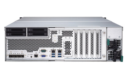 QNAP TDS-16489U R2 NAS Rack (3U) Intel® Xeon® E5 v4 E5-2630V4 128 GB DDR4 0 TB QNAP QES Black, Grey