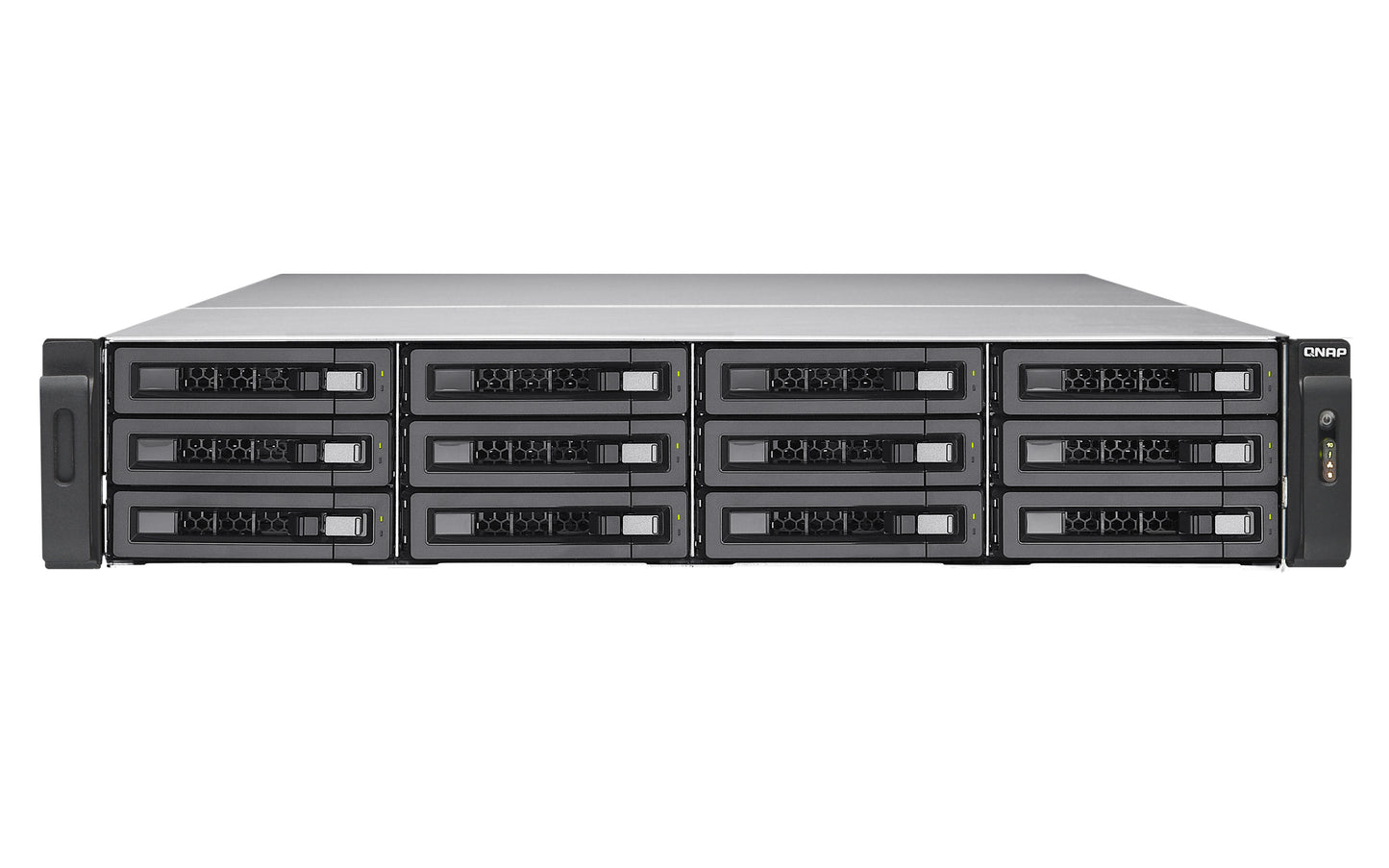 QNAP TES-1885U NAS Rack (2U) Intel® Xeon® D D-1531 32 GB DDR4 0 TB QNAP Enterprise System Black