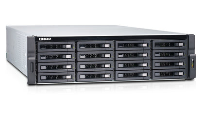 QNAP TDS-16489U R2 NAS Rack (3U) Intel® Xeon® E5 v4 E5-2630V4 128 GB DDR4 0 TB QNAP QES Black, Grey