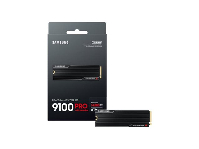 Samsung 9100 PRO MZ-VAP8T0 - SSD - 8 TB - PCI Express 5.0 x4 (NVMe)