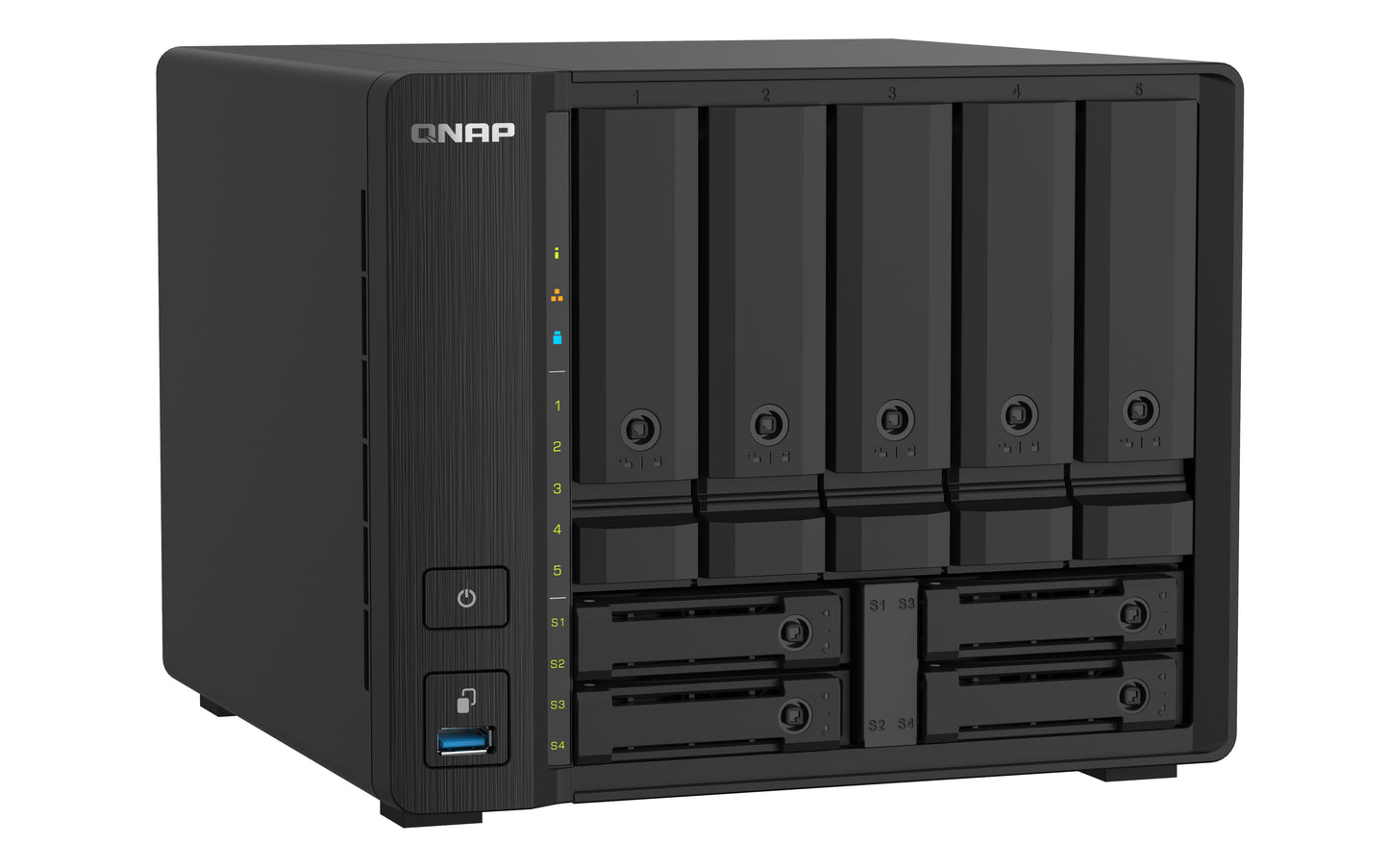 QNAP TS-932PX-4G NAS Tower Annapurna Labs Alpine AL-324 4 GB DDR4 40 TB HDD QNAP Turbo System Black