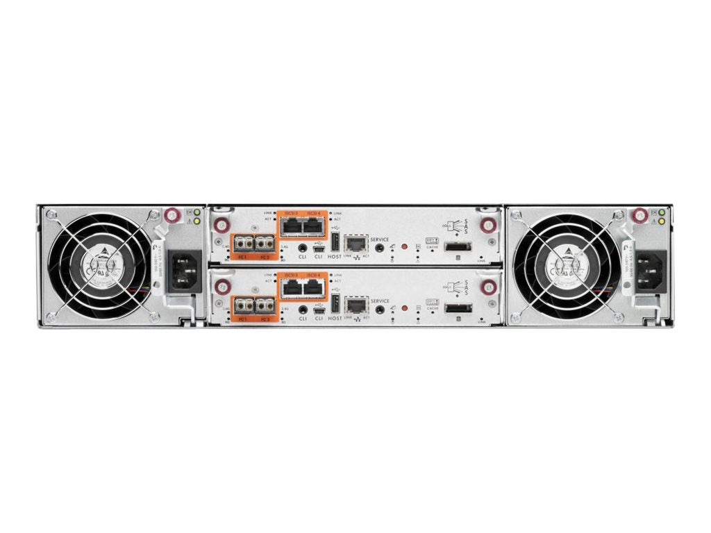 HPE Modular Smart Array P2000 G3 FC/iSCSI Dual Combo Controller SFF Mo ...
