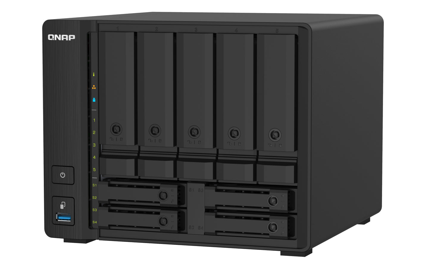 QNAP TS-932PX-4G NAS Tower Annapurna Labs Alpine AL-324 4 GB DDR4 40 TB HDD QNAP Turbo System Black