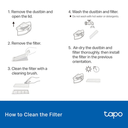 TP-Link Tapo Robot Vacuum Replacement Kit