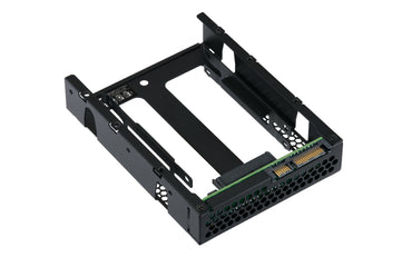 QNAP QDA-A2AR storage drive enclosure HDD/SSD enclosure Black 2.5"