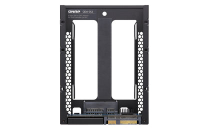 QNAP QDA-SA2-4PCS storage drive enclosure HDD/SSD enclosure Black 2.5"