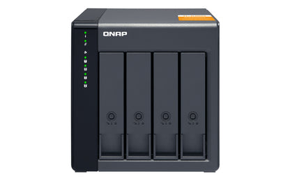 QNAP TL-D400S HDD/SSD enclosure Black 2.5/3.5"
