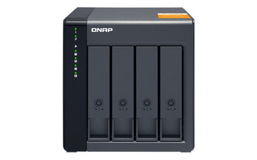 QNAP TL-D400S HDD/SSD enclosure Black 2.5/3.5"