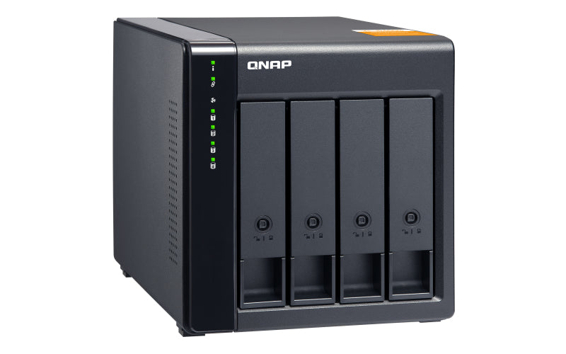QNAP TL-D400S HDD/SSD enclosure Black 2.5/3.5"