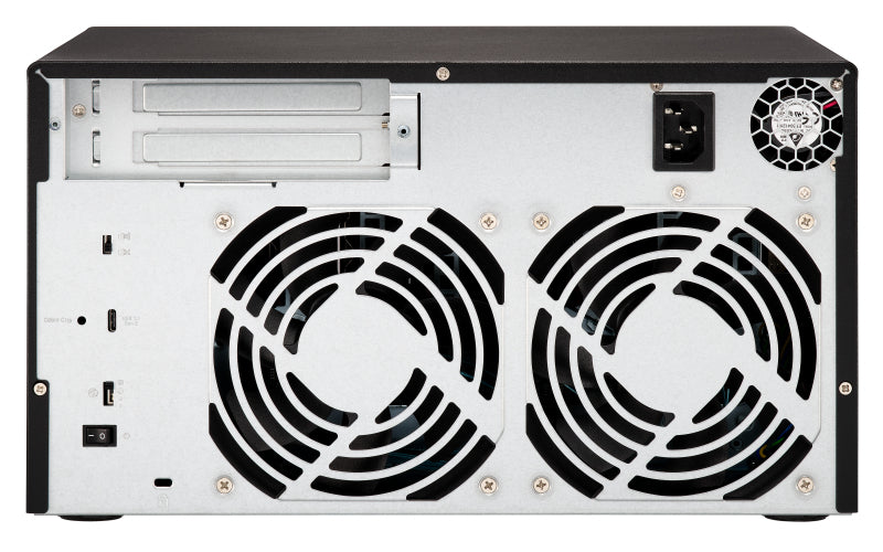 QNAP TL-D800C HDD/SSD enclosure Black, Grey 2.5/3.5"