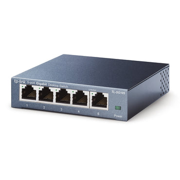 TP-Link TL-SG105 network switch Unmanaged L2 Gigabit Ethernet (10/100/1000) Black