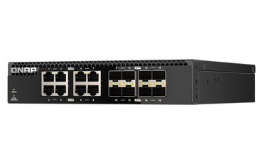 QNAP QSW-3216R-8S8T network switch Unmanaged L2 10G Ethernet (100/1000/10000) Black