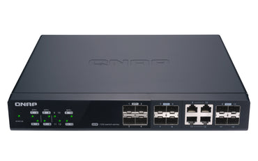 QNAP QSW-M1204-4C network switch Managed 10G Ethernet (100/1000/10000) Black
