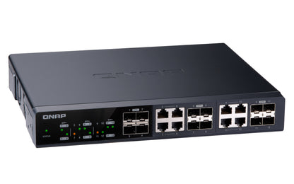 QNAP QSW-M1208-8C network switch Managed L2 Black