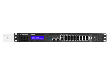 QNAP QGD-1602P Managed 2.5G Ethernet Power over Ethernet (PoE) Black