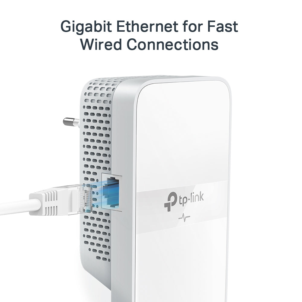 TP-Link TL-WPA7617 PowerLine network adapter 1200 Mbit/s Ethernet LAN Wi-Fi White 1 pc(s)