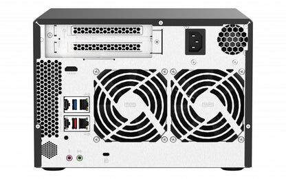 QNAP QVP-63A NAS/storage server Tower Intel® Core™ i3 i3-8100T 16 GB DDR4 0 TB QVR Pro OS (QVP) Black