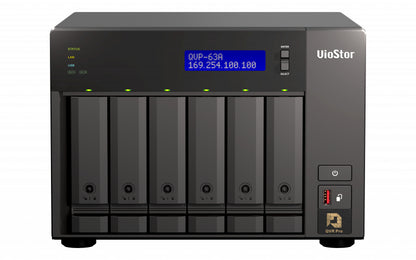 QNAP QVP-63A NAS/storage server Tower Intel® Core™ i3 i3-8100T 16 GB DDR4 0 TB QVR Pro OS (QVP) Black